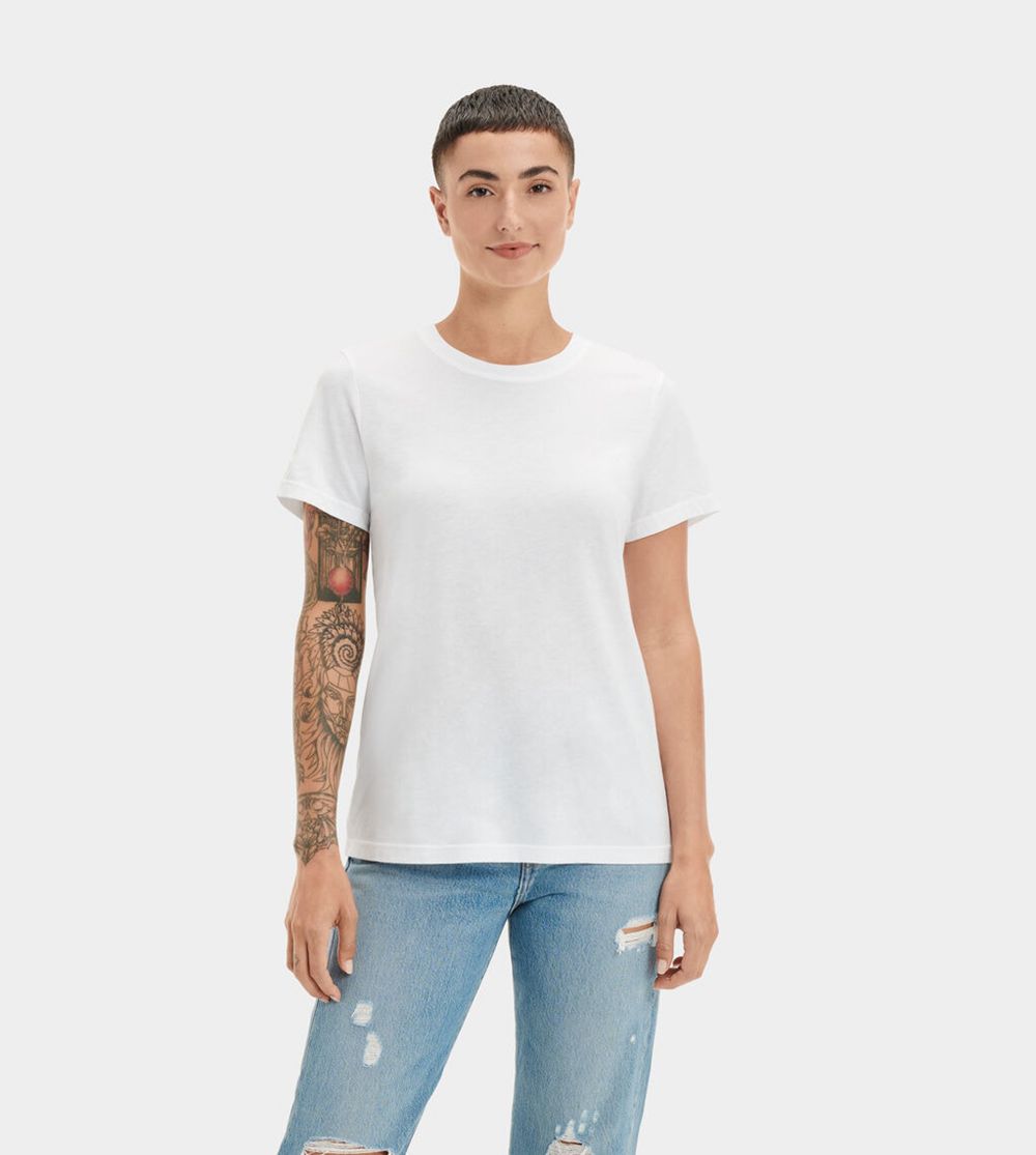 Ugg T-Shirt Canada - Ugg Women's Romy Shirt White